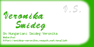 veronika smideg business card